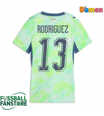 Schweiz Ricardo Rodriguez #13 Replik Auswärtstrikot Damen WM 2026 Kurzarm